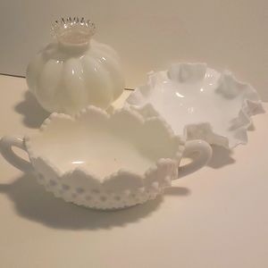 Milk Glass Collection